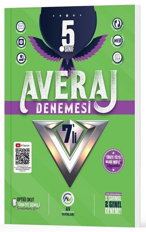 Av Yayınları 5. Sınıf Tüm Dersler Averaj 7 Denemesi Av Yayınları