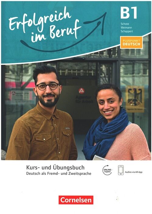 Cornelsen Verlag Pluspunkt Deutsch B1 Kurs Und Übungsbuch mit Audios via AR-App Cornelsen Verlag