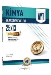 Bilgi Sarmal YKS AYT Kimya 25x13 Branş Denemeleri Çözümlü Bilgi Sarmal Yayınları