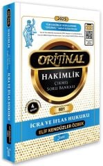 Yetki 2025 Hakimlik Kaymakamlık KPSS İcra Müdürlüğü İcra ve İflas Hukuku ORİJİNAL Çıkmış Soru Bankası Çözümlü 4. Baskı - Elif Kendüzler Yetki Yayıncılık