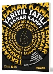 Hız Yayınları 6. Sınıf Yarıyıl Tatili Tekrar Kampı Hız Yayınları