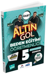 Dizgi Kitap ÖABT Beden Eğitimi Öğretmenliği Altın Gol 5 Deneme Çözümlü - Emir Beyazıt, İbrahim Ögür Dizgi Kitap Yayınları