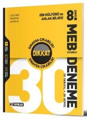 Hız Yayınları 8. Sınıf Din Kültürü ve Ahlak Bilgisi Dikkat Sınavda Çıkabilir 30 Deneme Hız Yayınları