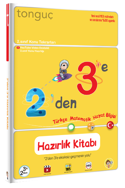Tonguç 2 den 3 e Hazırlık Kitabı Tonguç Akademi