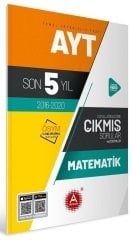 SÜPER FİYAT - A Yayınları YKS AYT Matematik Son 5 Yıl Çıkmış Sorular 2016-2020 A Yayınları