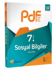 SÜPER FİYAT - Martı Okul 7. Sınıf Sosyal Bilgiler PDF Planlı Ders Föyü Konu Anlatımlı Martı Okul Yayınları