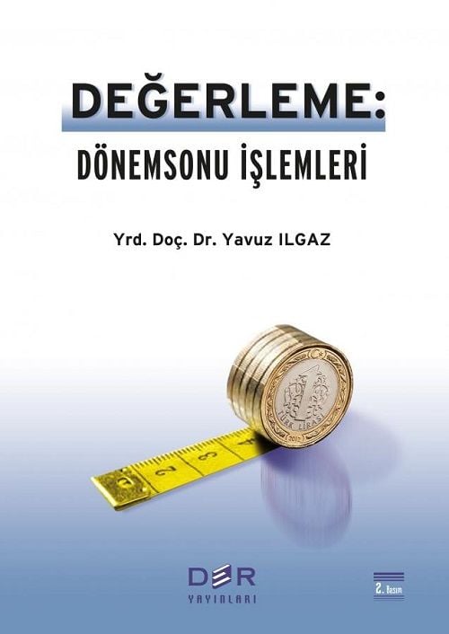 Der Yayınları Değerleme, Dönemsonu İşlemleri - Yavuz Ilgaz Der Yayınları