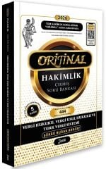 Yetki 2026 Hakimlik Vergi Hukuku, Usul Hukuku ve Türk Vergi Sistemi ORİJİNAL Çıkmış Soru Bankası Çözümlü 5. Baskı - Şükrü Burak Arafat Yetki Yayıncılık