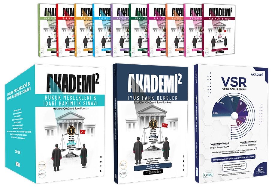 İlken 2026 İYÖS İdari Yargı Ön Sınavı Akademi Soru Bankası Modüler Set Çözümlü İlken Yayınları