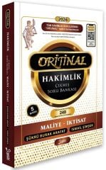 Yetki 2026 Hakimlik Maliye-İktisat ORİJİNAL Çıkmış Soru Bankası Çözümlü 5. Baskı - Şükrü Burak Arafat, İsmail Şimşek Yetki Yayıncılık
