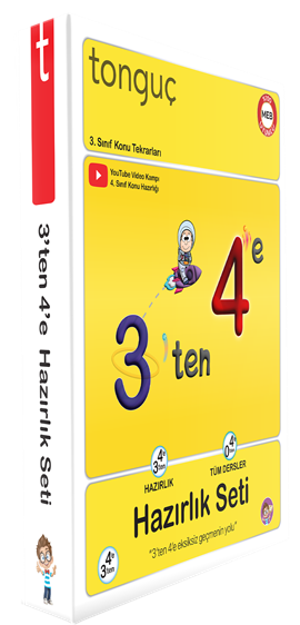 Tonguç 3 ten 4 e Hazırlık Seti Tonguç Akademi