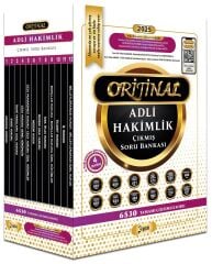 Yetki 2025 Adli Hakimlik Orijinal Çıkmış Sorular Soru Bankası Seti Çözümlü 4 . Baskı Seti Yetki Yayıncılık