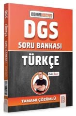 Benim Hocam 2025 DGS Türkçe Soru Bankası Çözümlü - Kadir Başar Benim Hocam Yayınları