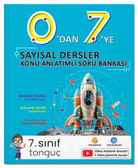 Tonguç 7. Sınıf 0 dan 7 ye Sayısal Konu Anlatımlı Soru Bankası Tonguç Akademi