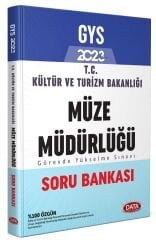 SÜPER FİYAT - Data 2023 GYS Kültür ve Turizm Bakanlığı Müze Müdürlüğü Soru Bankası Görevde Yükselme Data Yayınları