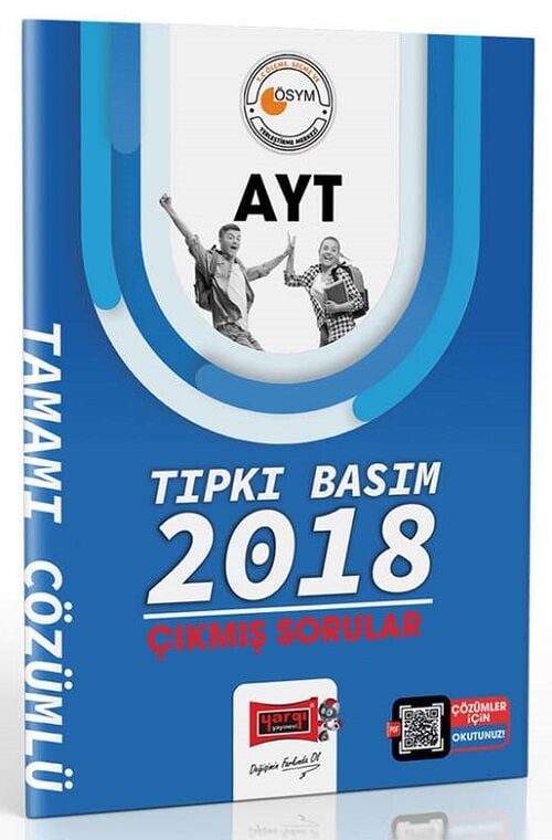 SÜPER FİYAT - Yargı 2018 YKS AYT Tıpkı Basım Çıkmış Sorular Çözümlü Yargı Yayınları