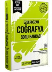 SÜPER FİYAT - Pegem 2023 KPSS Coğrafya Ezberbozan Soru Bankası Çözümlü Pegem Akademi Yayınları