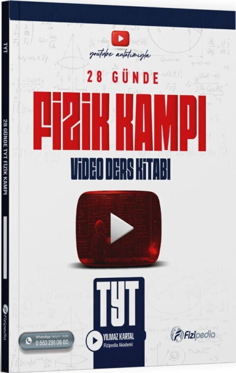 Fizipedia YKS TYT 28 Günde Fizik Kampı Video Ders Kitabı Fizipedia Yayınları