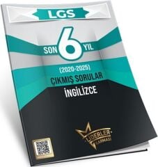 Liderler Karması LGS İngilizce Çıkmış Sorular Son 6 Yıl Çözümlü Liderler Karması