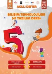 EFX Akademi 5. Sınıf Bilişim Teknolojileri ve Yazılım Dersi Akıllı Defter EFX Akademi Yayınları