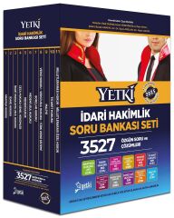 Yetki 2025 İdari Hakimlik Soru Bankası Seti Yetki Yayıncılık