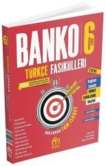 Model 6. Sınıf Türkçe Banko Maarif Modeli Fasikülleri Model Eğitim Yayınları