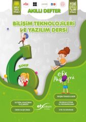EFX Akademi 6. Sınıf Bilişim Teknolojileri ve Yazılım Dersi Akıllı Defter EFX Akademi Yayınları