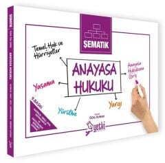 Yetki 2026 Şematik Anayasa Hukuku 9. Baskı - Özal Duran Yetki Yayıncılık