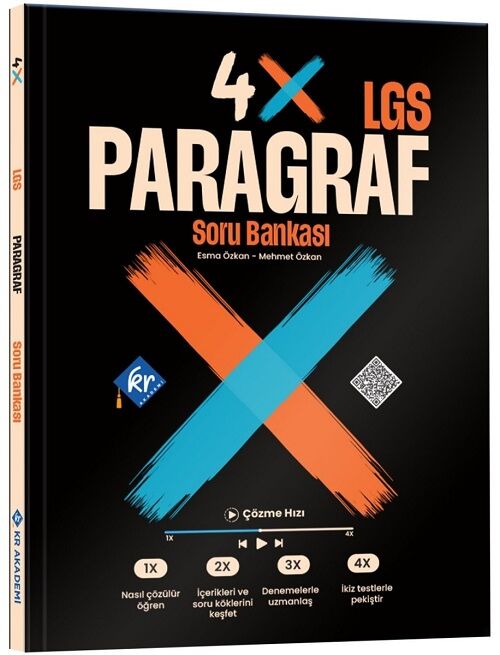 KR Akademi LGS 4X Paragraf Soru Bankası Çözümlü KR Akademi