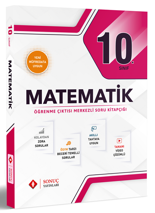 Sonuç 10. Sınıf Matematik Soru Bankası Modüler Set Sonuç Yayınları