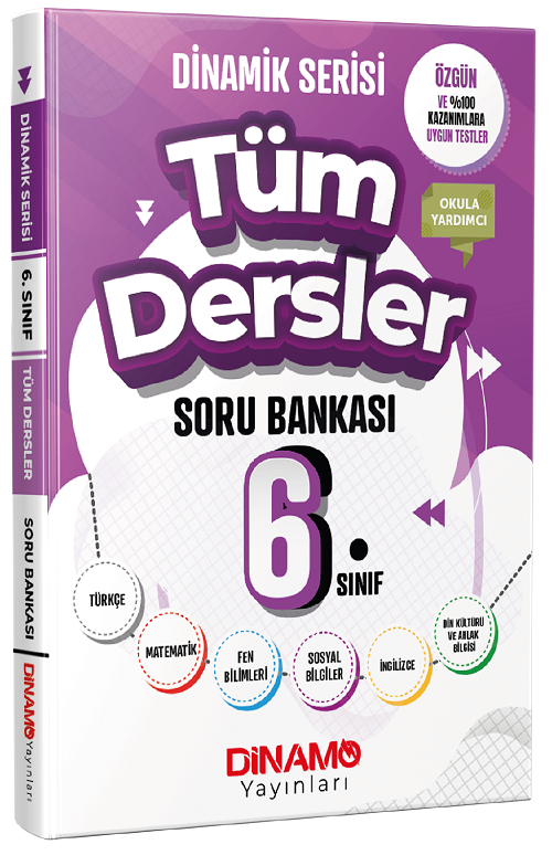 Dinamo 6. Sınıf Tüm Dersler Dinamik Serisi Soru Bankası Dinamo Yayınları