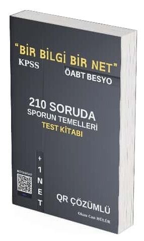 Bir Bilgi Bir Net ÖABT Beden Eğitimi 210 Soruda Sporun Temelleri Test Kitabı Çözümlü - Okan Can Hülür Bir Bilgi Bir Net
