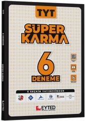 EYTED YKS TYT Süper Karma 6 Deneme Çözümlü EYTED