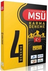 Paraf MSÜ 4 lü Karma Deneme Paraf Yayınları