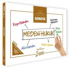Yetki Şematik Medeni Hukuk 9. Baskı - Gökhan Aksoy Yetki Yayıncılık