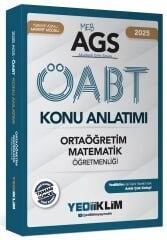 Yediiklim 2025 ÖABT MEB-AGS Lise Ortaöğretim Matematik Öğretmenliği Konu Anlatımı Yediiklim Yayınları
