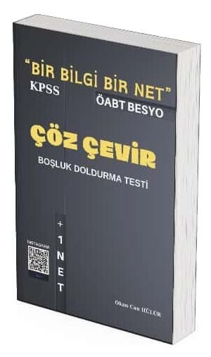 Bir Bilgi Bir Net ÖABT Beden Eğitimi Çöz Çevir Boşluk Doldurma Testleri - Okan Can Hülür Bir Bilgi Bir Net