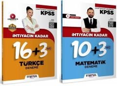 Marka 2026 KPSS Türkçe + Matematik İhtiyacın Kadar 32 Deneme 2 li Set Marka Yayınları