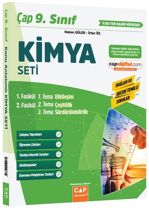 Çap Yayınları 9. Sınıf Kimya Seti Çap Yayınları