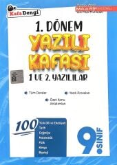 Kafadengi 9. Sınıf 1. Dönem Yazılı Kafası 1. ve 2. Yazılılar Kafadengi Yayınları