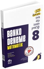 Model 8. Sınıf Matematik Banko 10 Deneme Çözümlü Model Eğitim Yayınları