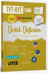 ENS Yayınları YKS TYT AYT Tarih Destek Defterim Destek Serisi ENS Yayınları