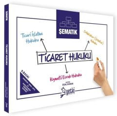 Yetki 2026 Şematik Ticaret Hukuku 9. Baskı - Özal Duran Yetki Yayıncılık