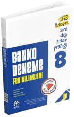 Model 8. Sınıf Fen Bilimleri Banko 10 Deneme Çözümlü Model Eğitim Yayınları