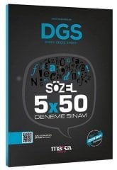 Marka 2025 DGS Sözel 5x50 Deneme 100 Soruluk PDF Çözümlü Marka Yayınları
