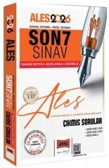 Yargı 2026 ALES VIP Çıkmış Sorular Son 7 Sınav Çözümlü Yargı Yayınları