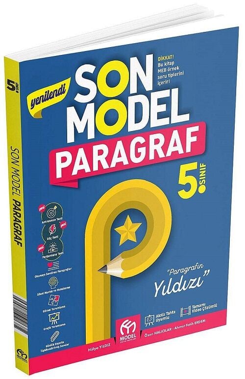 Model 5. Sınıf Paragraf Son Model Soru Bankası Model Eğitim Yayınları