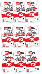 İndeks Akademi 2026 KPSS TG 1-2-3-4-5-6-7-8-9 Türkiye Geneli Deneme Genel Yetenek Genel Kültür 6 lı Set İndeks Akademi Yayıncılık