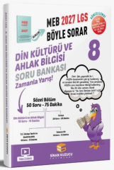 Sinan Kuzucu 2027 8. Sınıf LGS Din Kültürü ve Ahlak Bilgisi Soru Bankası Çözümlü Sinan Kuzucu Yayınları