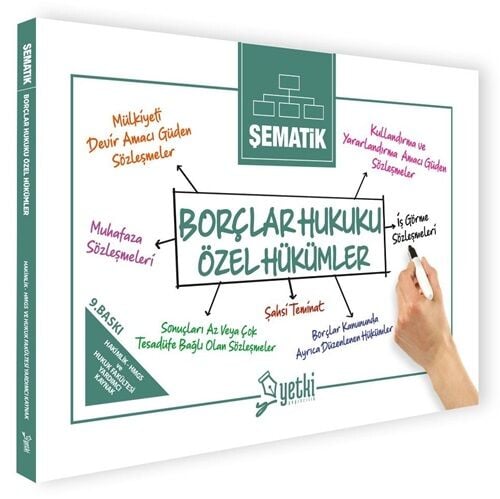 Yetki 2026 Şematik Borçlar Hukuku Özel Hükümler 9. Baskı Yetki Yayıncılık